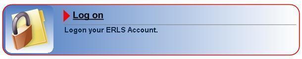 Log on - Logon your ERLS Accounts.